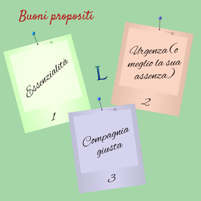 Buoni propositi